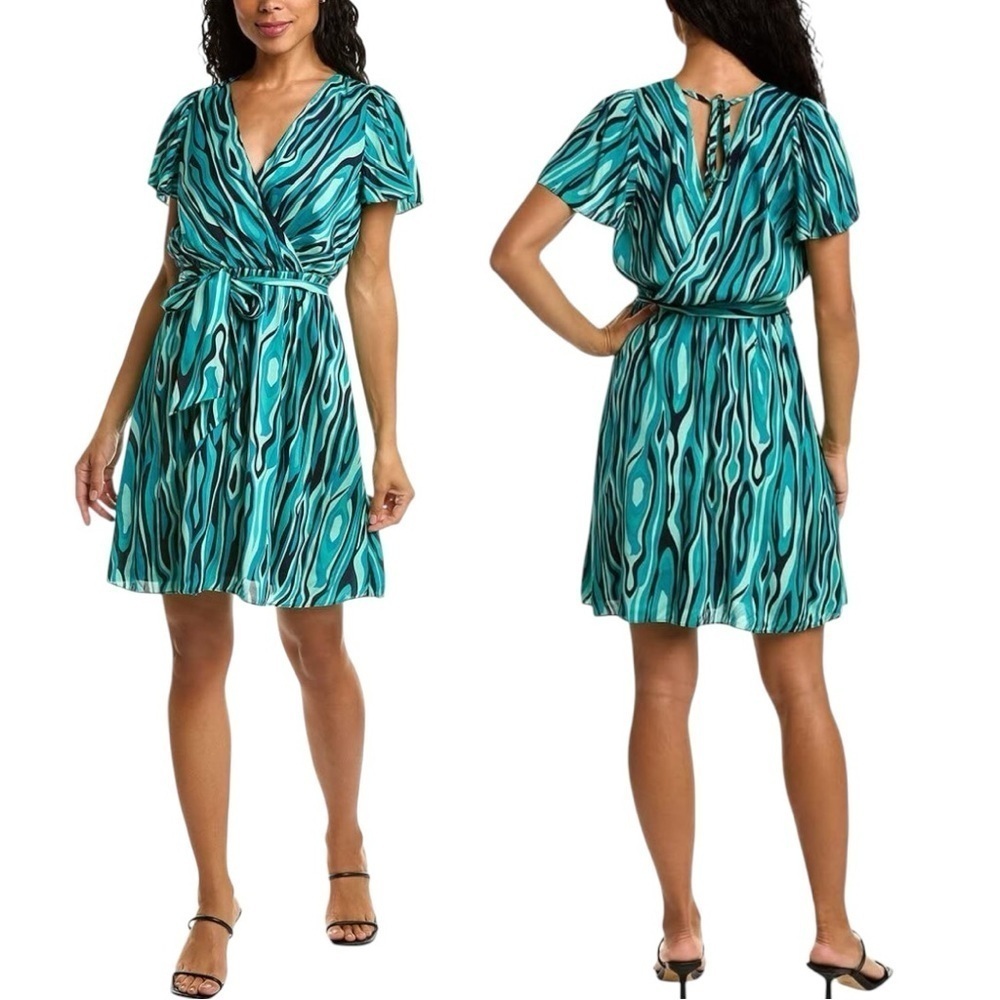NEW Trina Turk Coastal Women's Planetary 2 Mini Dress Size Medium $328